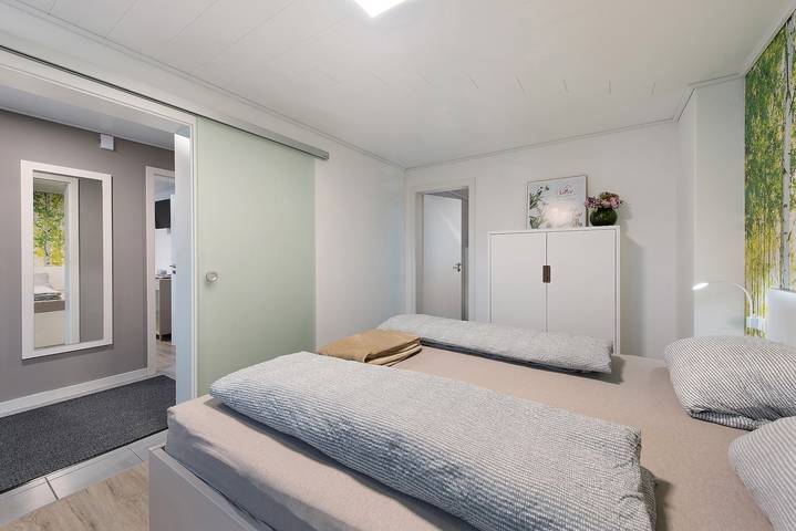 Hel lejlighed, Apartment 'Haus Birkenösch' with Private Terrace, Shared Garden, and Wi-Fi in Pfullendorf, Region Bodensee-Oberschwaben