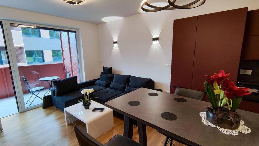 Ferienwohnung für 4 Personen, mit Ausblick und Balkon