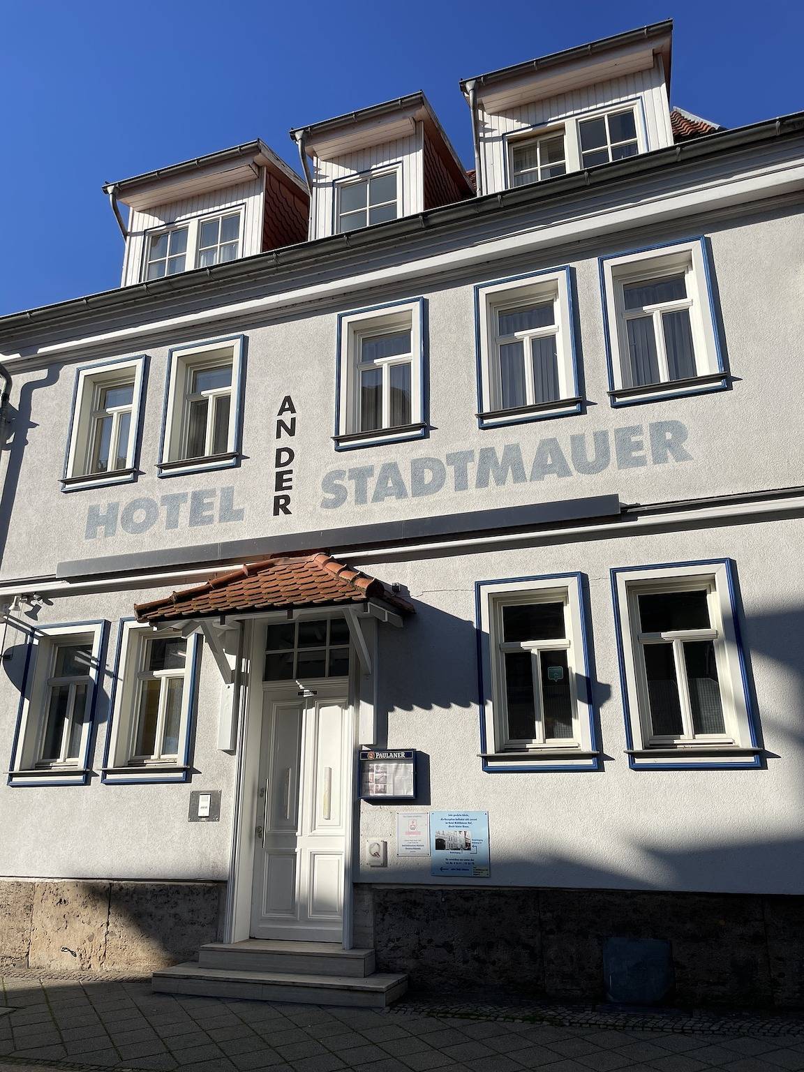 Ganze Ferienwohnung, Hotel an der Stadtmauer - Doppelzimmer (10-14 qm) in Mühlhausen, Unstrut-Hainich-Kreis