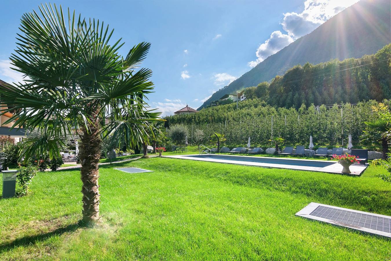 Ganze Wohnung, Ferienwohnung 'Faselehof Amelia' mit Bergblick, Gemeinschaftspool und Wlan in Marling, Ortleralpen