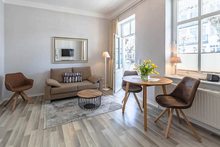 Ferienwohnung für 2 Personen, mit Balkon in Binz