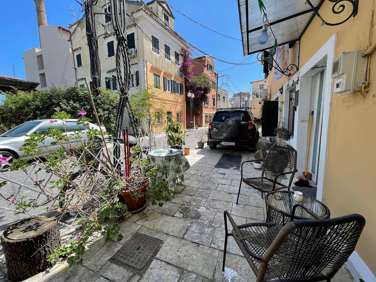 Ganze Ferienwohnung, The Mooring House in Corfu island Kerkira in Mantouki, Korfu (Stadt)