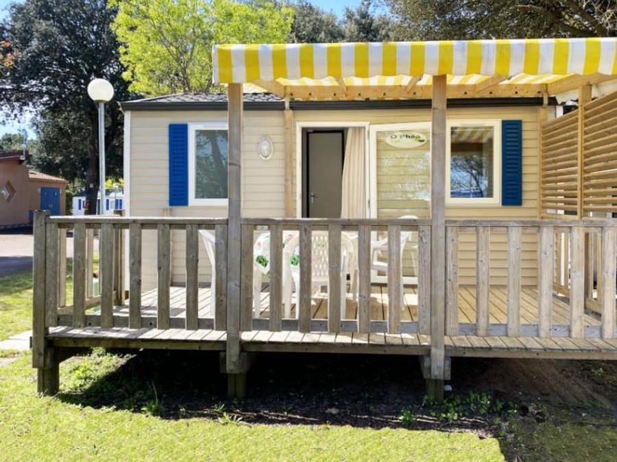 Camping Ostrea - Mobilhome 2 personnes - Le Vivier, Mobil Home 1 Chambre in Dolus-d'Oléron, Côte de Beauté