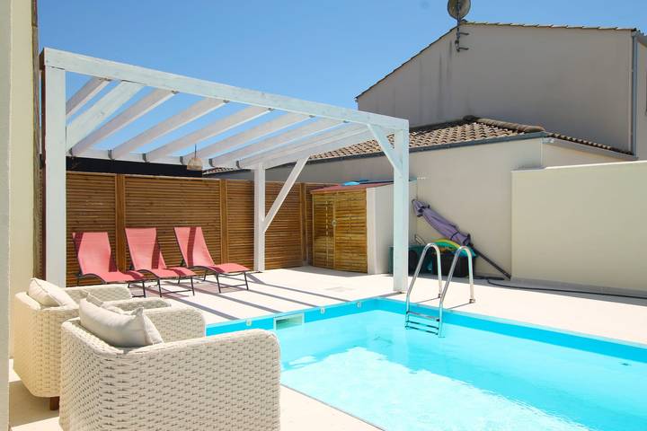 Location de vacances pour 11 personnes, avec jardin et piscine à Talmont-Saint-Hilaire - 2