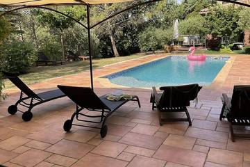 Location de vacances pour 10 personnes, avec jardin, animaux acceptés à Le Val