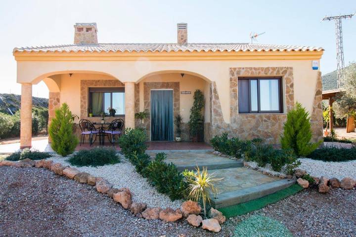Casa rural para 6 personas, con piscina para niños y jardín además de vistas y piscina, Se admiten mascotas en Provincia de Murcia - 4