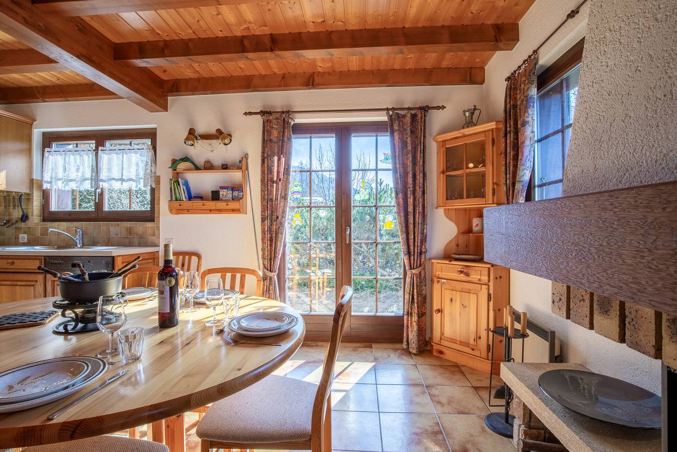 Chalet Hibou Mountain & Quiet chalet 6 pers in Nendaz, Walliser Alpen