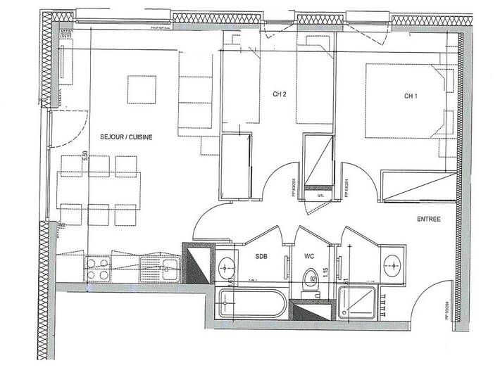 Chalet pour 6 personnes à Les Saisies - 4