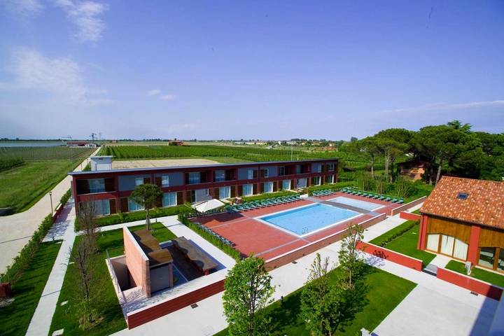 Ferienhaus für 4 Personen, mit Pool und Garten sowie Ausblick, mit Haustier in Jesolo - 4