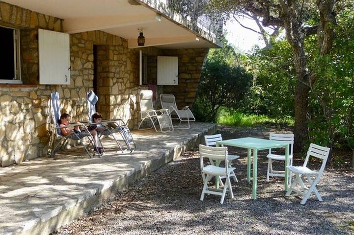 Ferienhaus für 4 Personen, mit Garten in Pampelonne