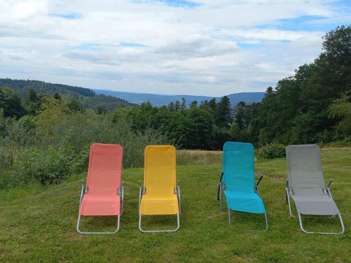 Maison de vacances pour 6 personnes, avec jardin et vue