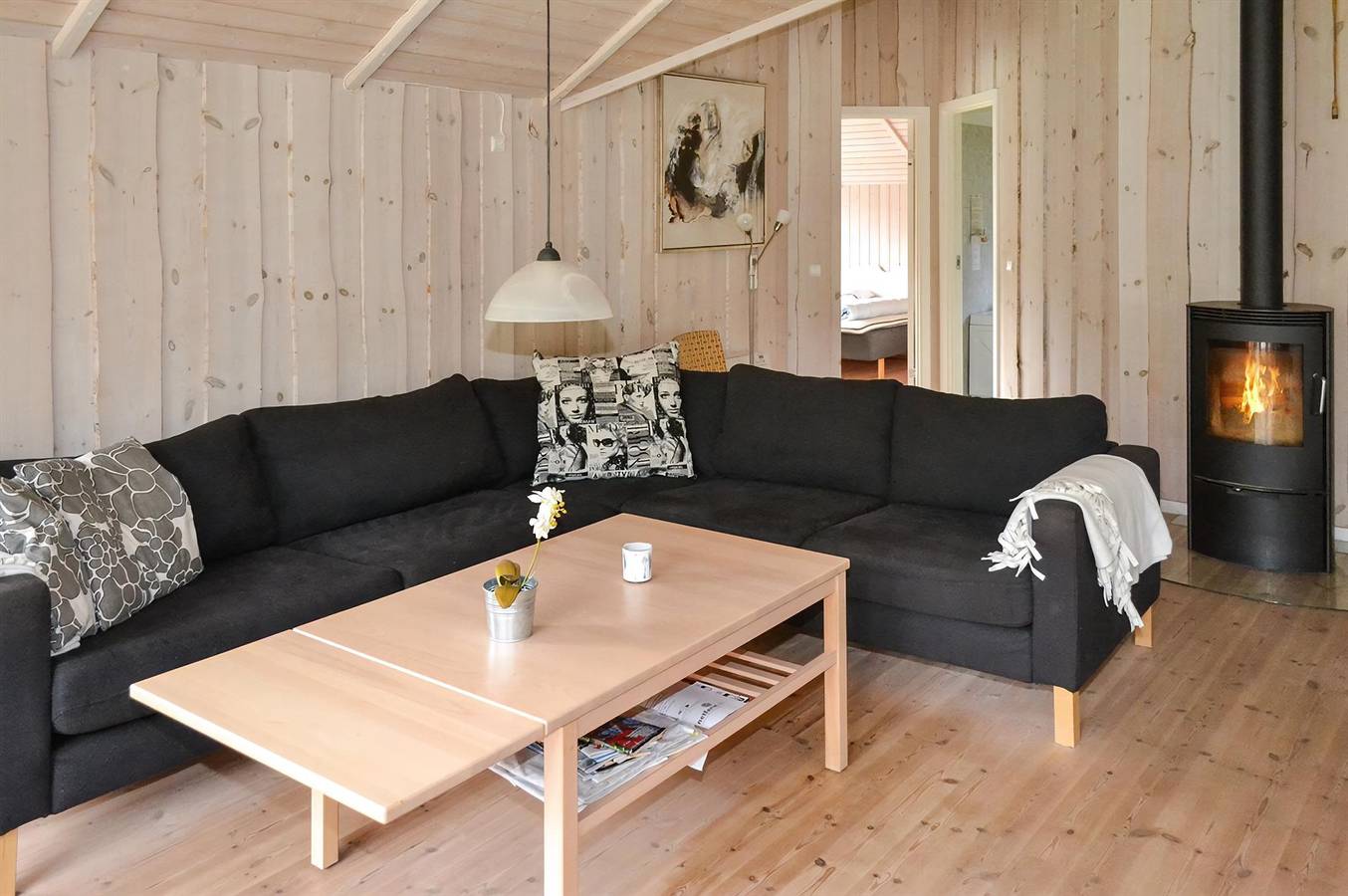Feriehus for 8 personer med terrasse in Hou, Aalborgregionen