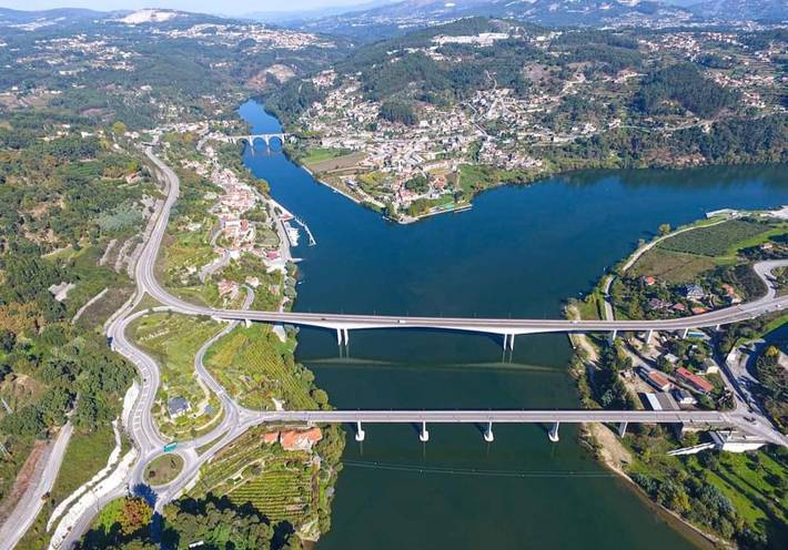 Apartamento de férias para 4 pessoas, com terraço e vista em Penafiel