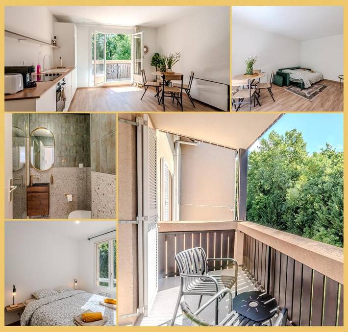 Gîte pour 4 personnes, avec balcon à Saint-Genis-Pouilly - 3