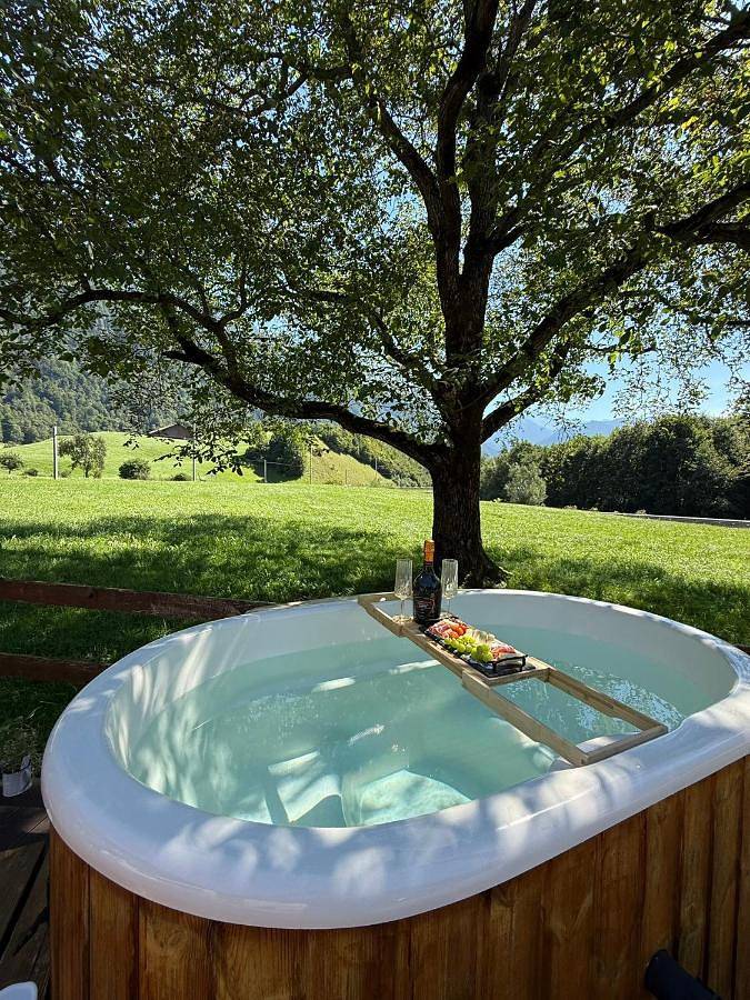 Apartamento de vacaciones para 2 personas, con jacuzzi y piscina además de sauna y jardín - 1