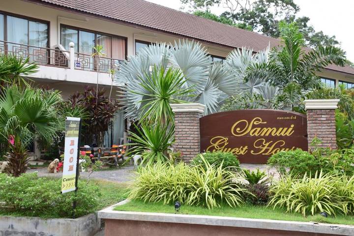 Maison d’hôte pour 2 personnes, avec jardin et vue à Lamai Beach