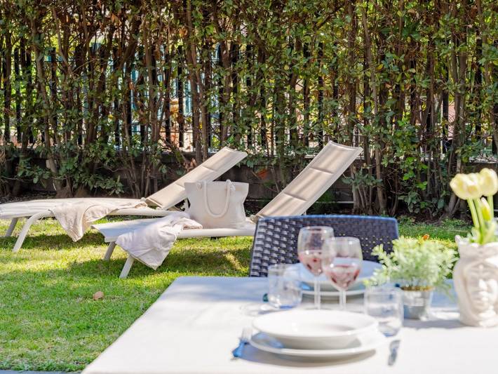 Appartement de vacances pour 4 personnes, avec jardin, animaux acceptés