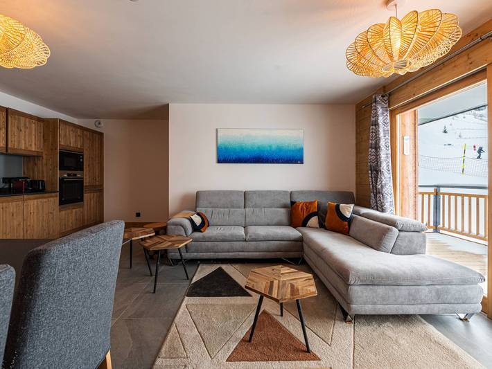 Gîte pour 8 personnes, avec balcon dans Plagne Centre - 2