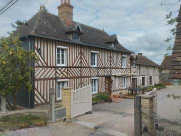 Cottage pour 2 personnes, avec vue et jardin à Le Mesnil-Mauger
