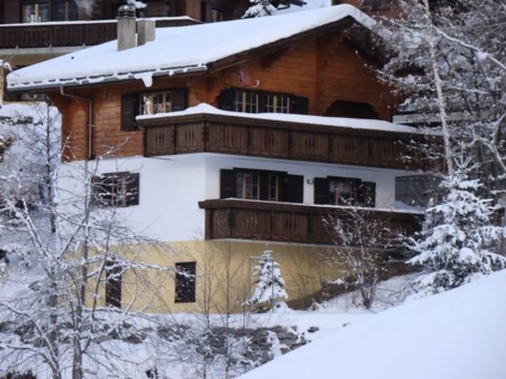 Villa für 6 Personen, mit Balkon in Grächen