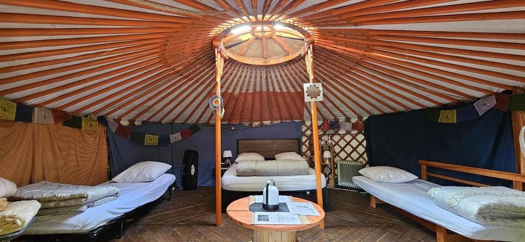 Camping pour 4 personnes, avec jardin ainsi que vue et terrasse dans Seine-et-Marne - 3