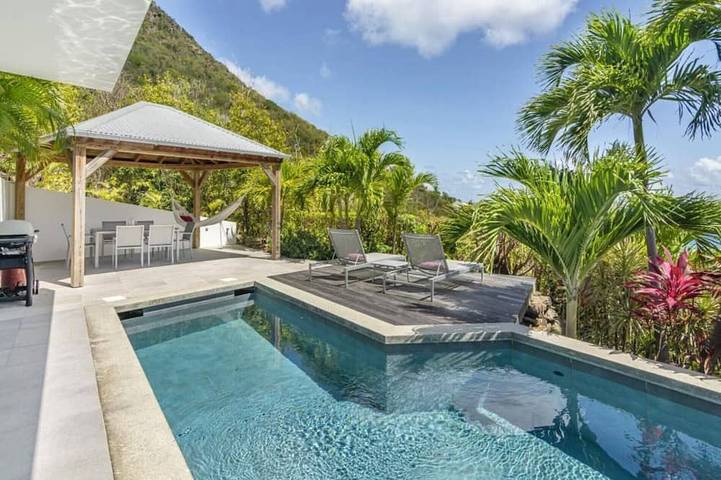 Holiday home for 2 people, with garden in Saint-Barthélemy