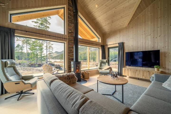 Villa für 8 Personen, mit Garten und Sauna sowie Terrasse in Norwegen - 4