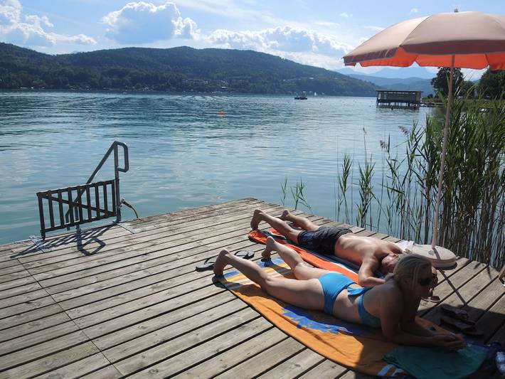 Ferienwohnung für 3 Personen, mit Garten und Balkon in Krumpendorf am Wörthersee - 4