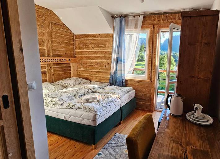 Obiekt b&b dla 2 osób, z Balkon i Ogród oraz Widok w Szczawnica