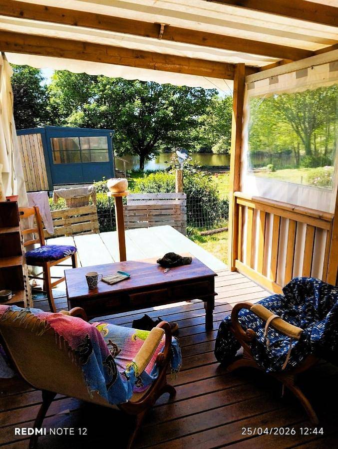 Gîte pour 4 personnes, avec piscine et terrasse ainsi que jardin et vue, animaux acceptés à Sainte-Reine-de-Bretagne - 4
