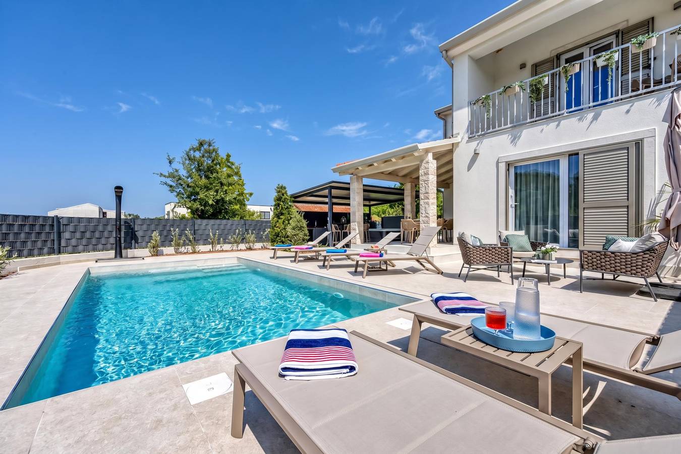 Villa Aria with heated Pool and Whirlpool in Poreč, Grad Poreč