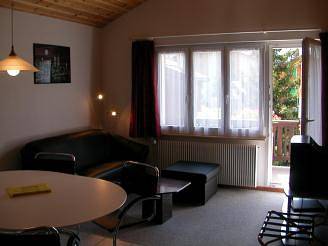 Ganze Ferienwohnung, Alpha - 4  Zimmer Wohnung mit 6 Betten in Grächen, Walliser Alpen