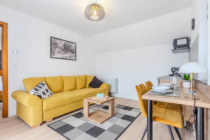 Apartament wakacyjny dla 4 osób, z sauna i balkon w Węgry