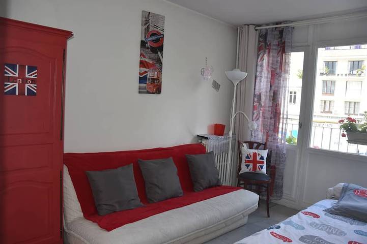 Gîte pour 5 personnes, avec balcon à Vincennes - 2