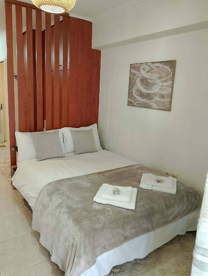 Appartement de vacances pour 3 personnes, avec Balcon ainsi que Terrasse et Vue