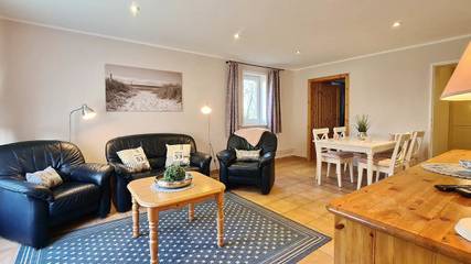 Ferienwohnung für 4 Personen, mit Garten und Terrasse, mit Haustier in Vadersdorf