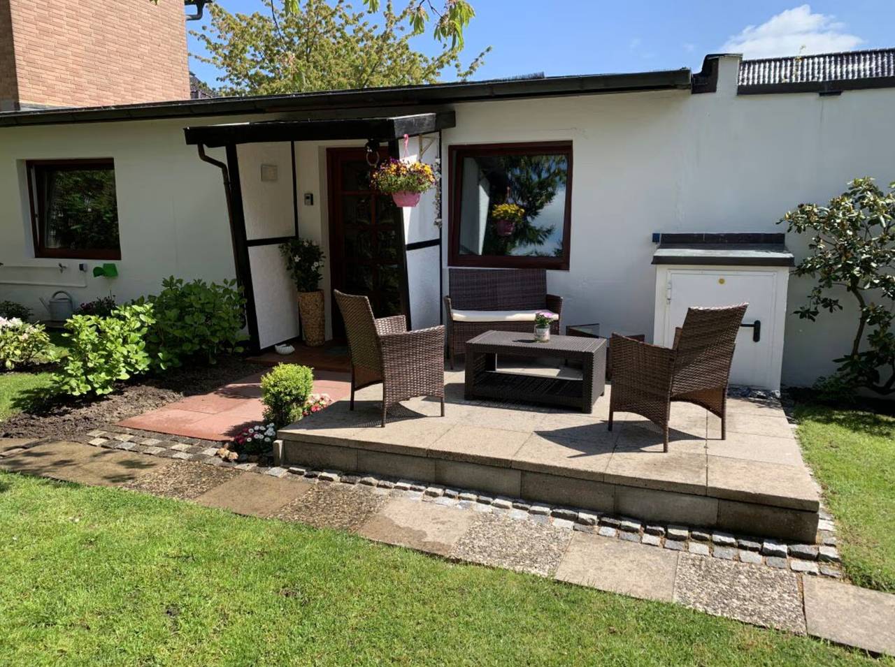 Ganze Ferienwohnung, Geibel-Haus: Bungalow Sunset; bis 4 Personen in Niendorf, Timmendorfer Strand