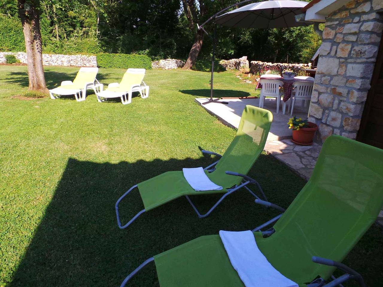 Ferienhaus in der Natur und ruhiger Lage in Kršan, Ostküste Istrien