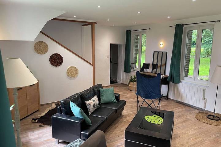 Location de vacances pour 8 personnes, animaux acceptés à Manneville-ès-Plains