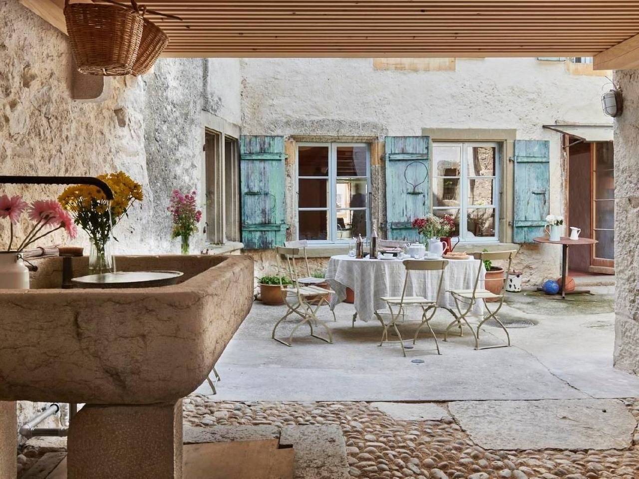 Rebarbeiter in Twann-Tüscherz, Drei-Seen-Land