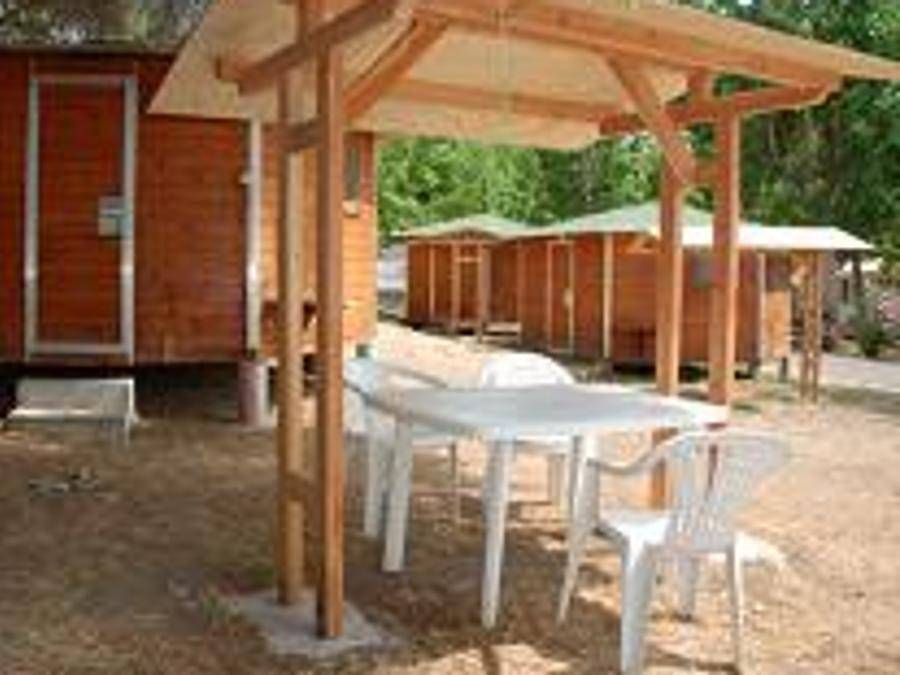 Camping U Sommalu - Chalet 2 personas - Mini Chalet 2 Plazas in Tiuccia, Casaglione