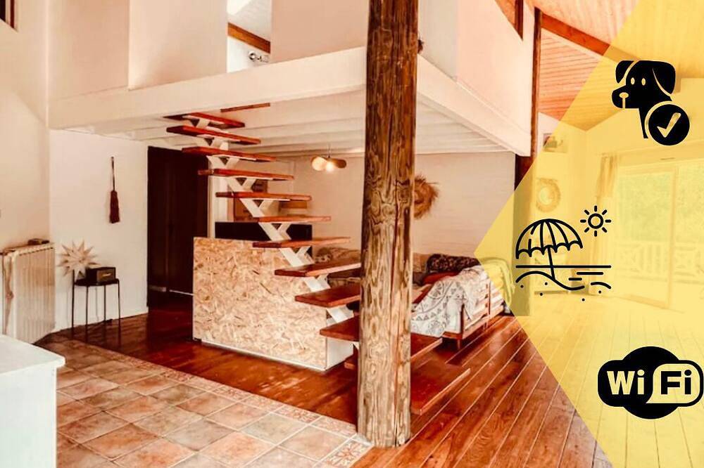 Villa pour 8 Personnes dans Labenne, Région de Dax