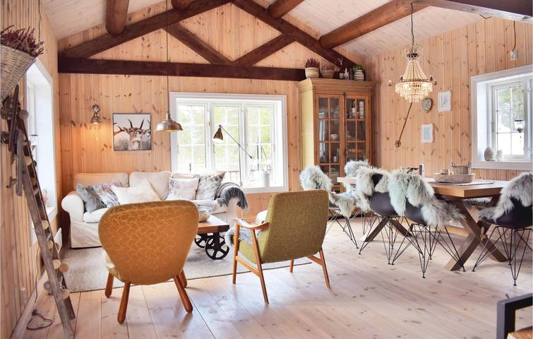 Ferienhaus für 8 Personen mit Garten in Sudndalen, Hol
