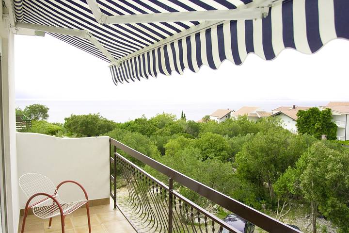Apartament wakacyjny dla 2 osób, z Balkon/ taras w Podaca