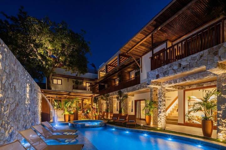 Hôtel pour 2 personnes, avec terrasse ainsi que piscine et jardin dans Jericoacoara