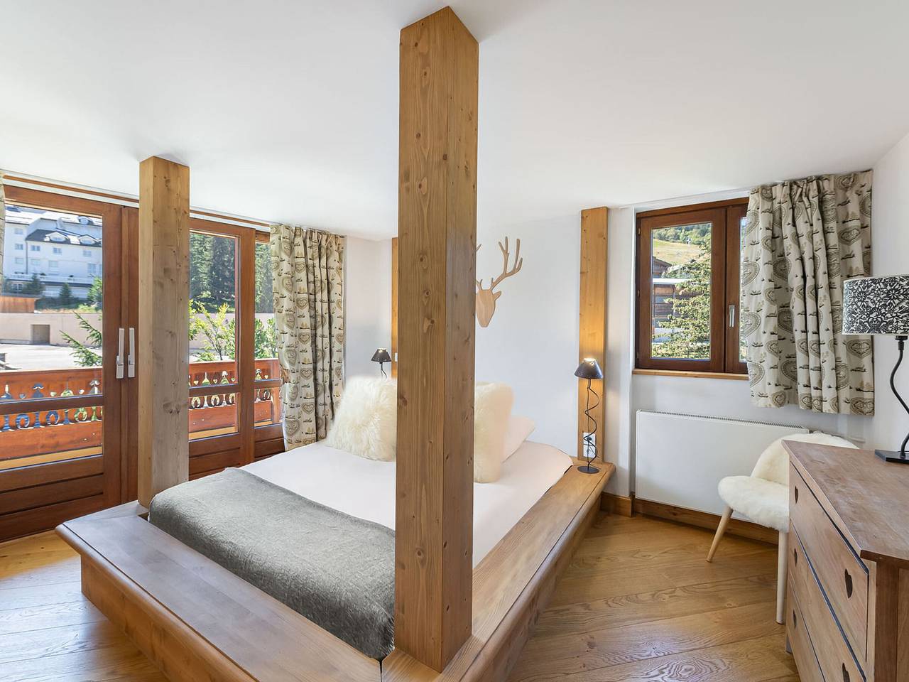 Appartement entier, Appartement skis aux pieds, 3 chambres, Courchevel 1850 in Courchevel 1850, Saint-Bon-Tarentaise