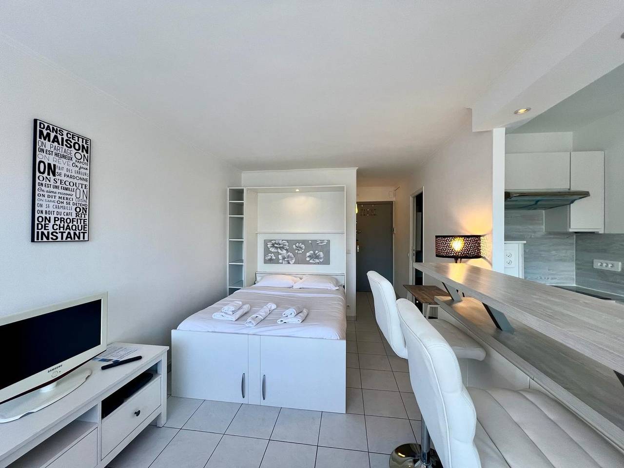 Appartement entier, Appartement de vacances pour 2 personnes in Roquebrune-Cap-Martin, Côte méditerranéenne (France)