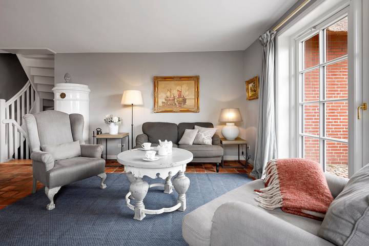 Ferienhaus mit Meerblick für 4 Personen, mit Garten und Terrasse sowie Sauna in Nieblum - 3