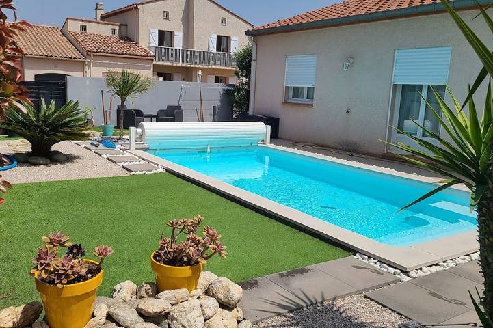 Maison de vacances pour 4 personnes, avec jardin et terrasse à Maureillas-las-Illas