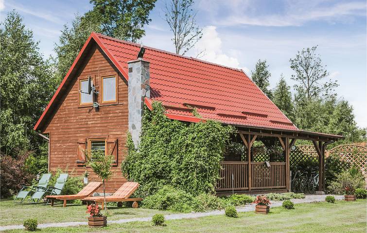 Ferienhaus für 6 Personen mit Sauna in Mauersee